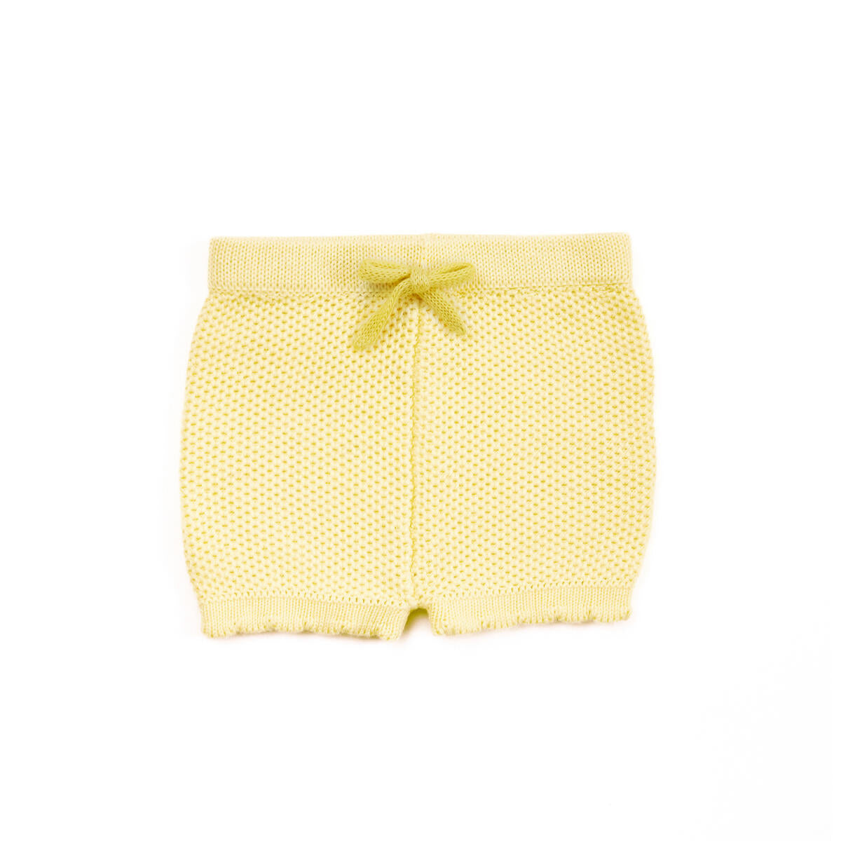 Giorgia Knit Yellow Shorts