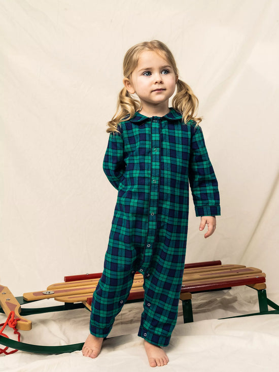 Cambridge Highland Plaid Romper