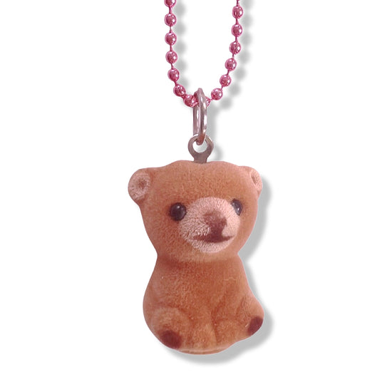 Soft Jungle Bear Necklace