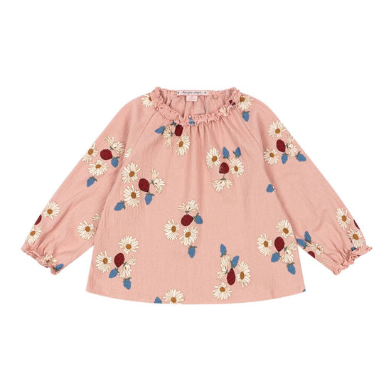 Ladybug Chleo Blouse in Blush