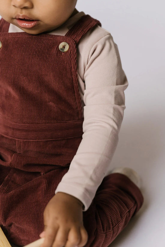 Mulberry Corduroy Overalls