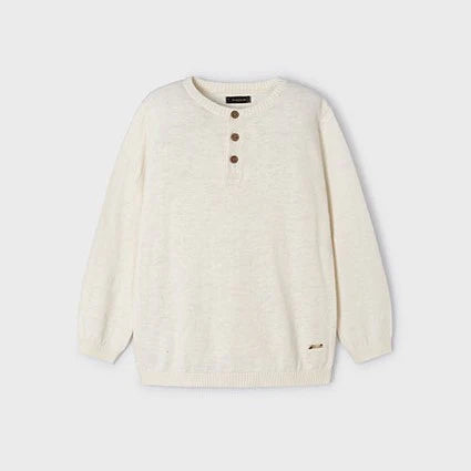 Mayoral Linen Cotton Sweater