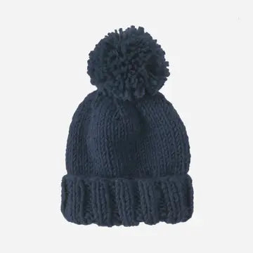 Classic Hand Knit Pom Hat