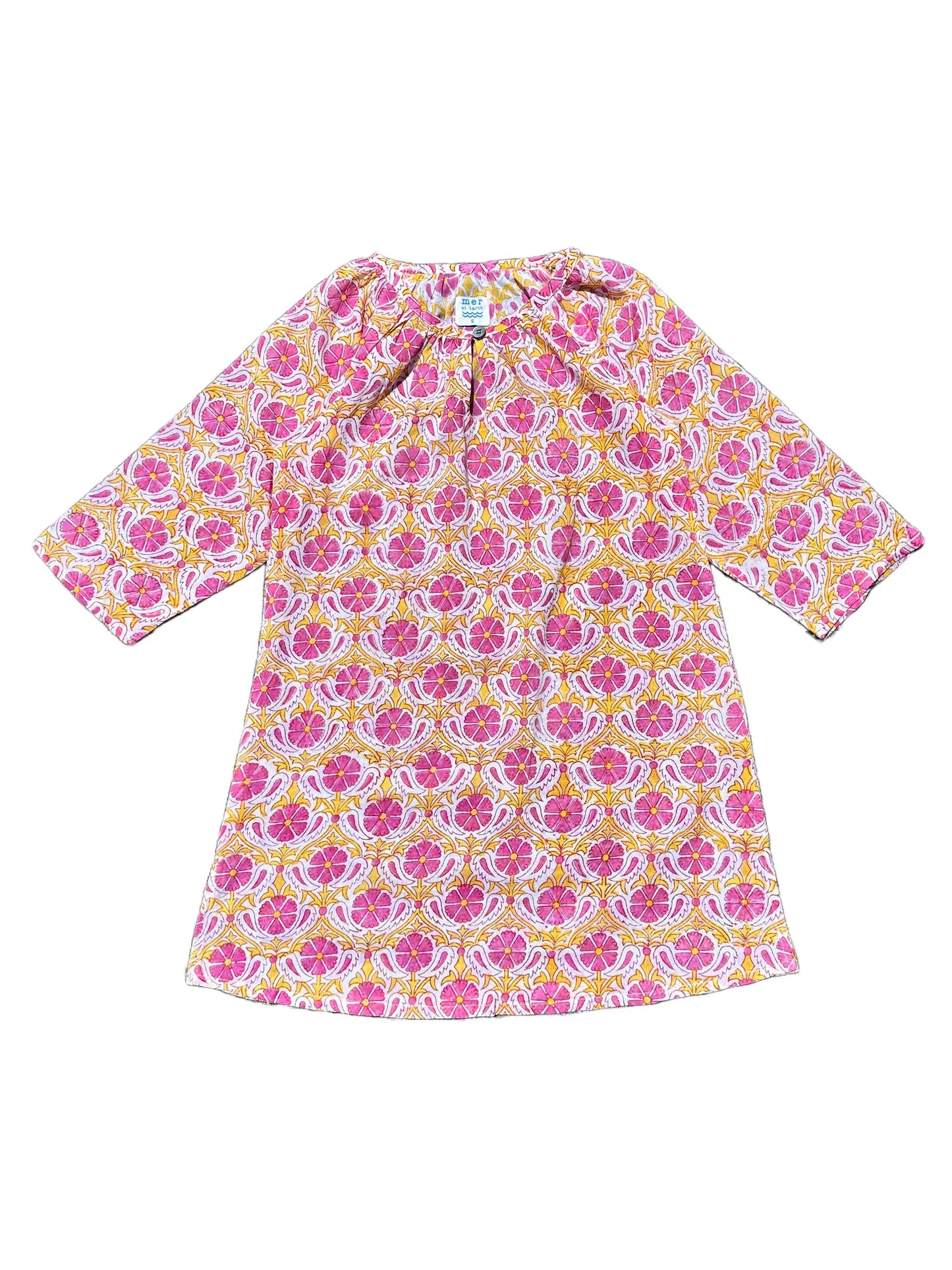 St Barth Pink Poppy Swim Cover-up Dress