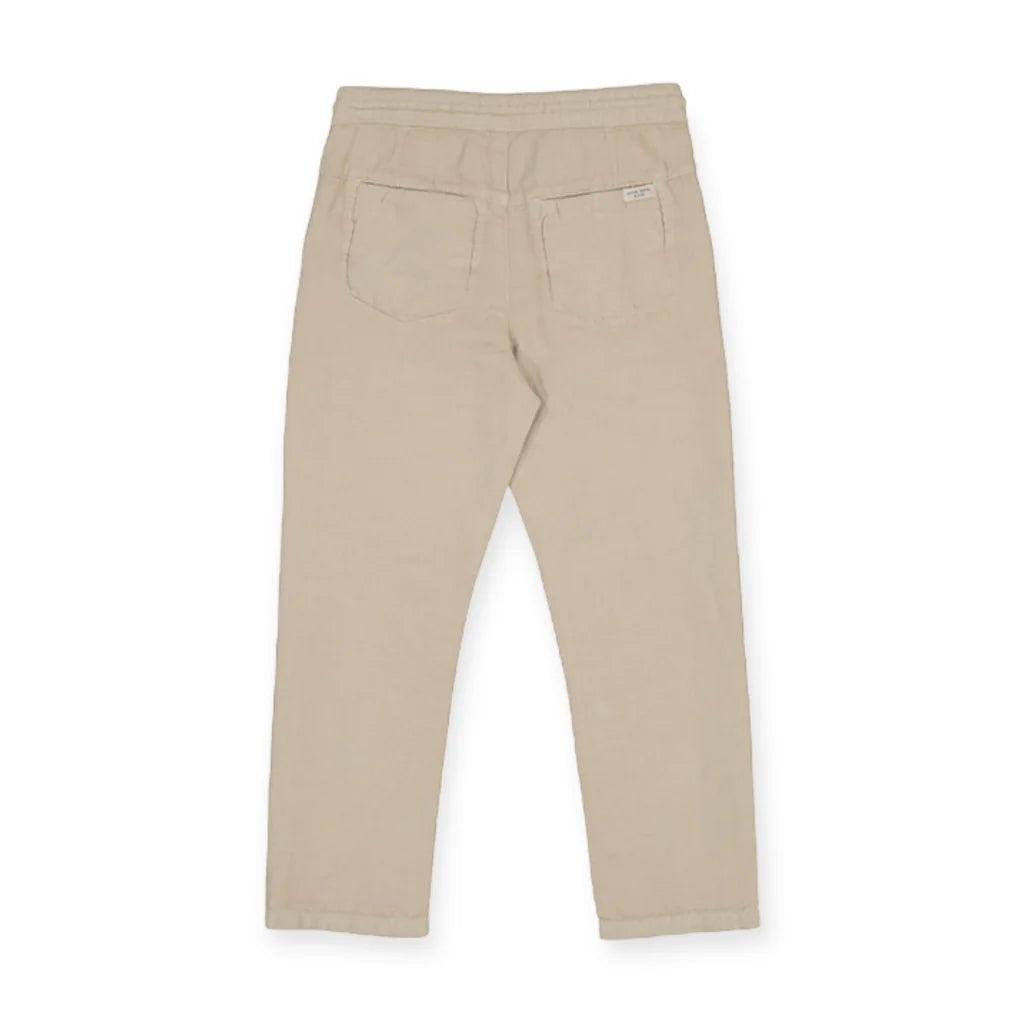 Mayoral Semolina Linen Pants