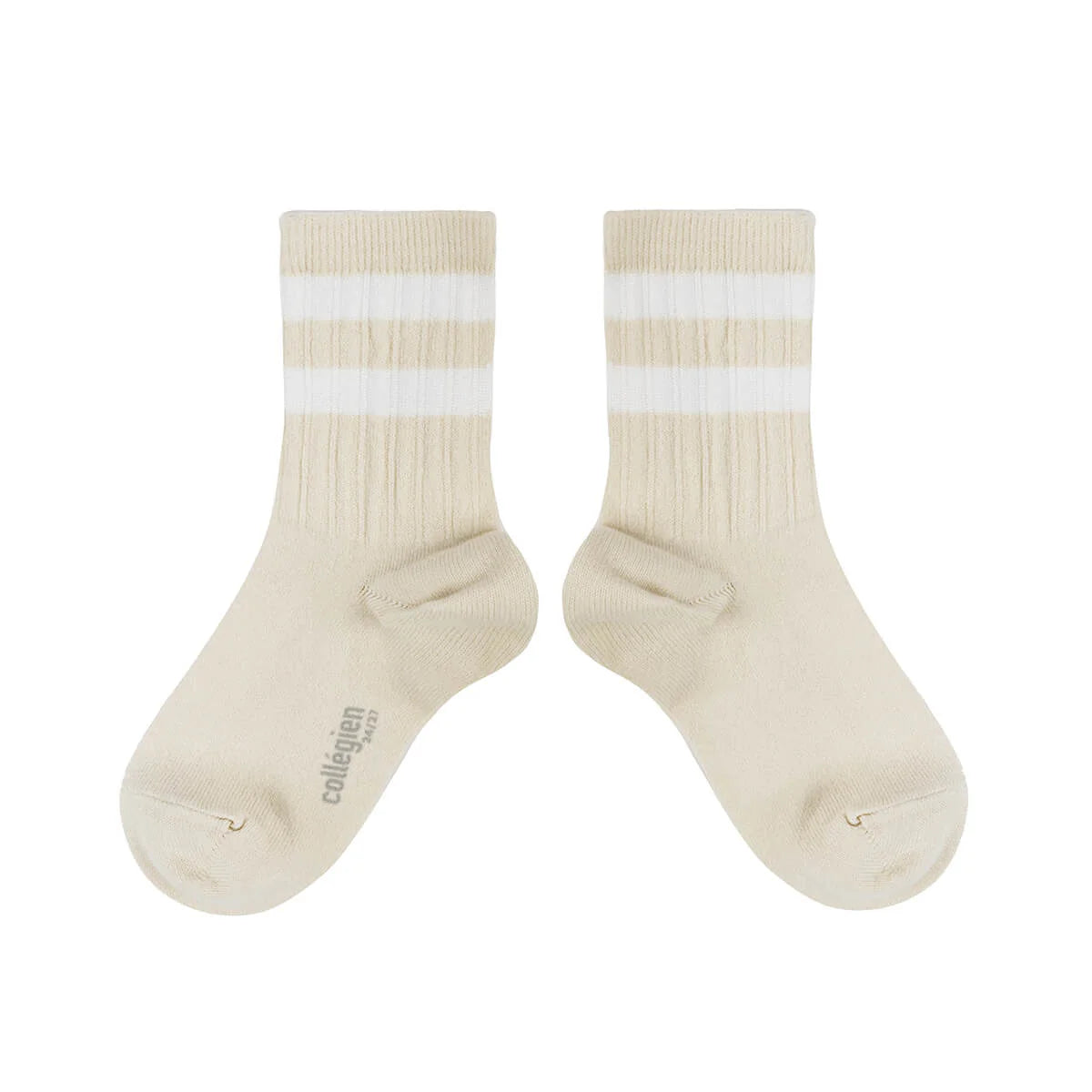 Nico Doux Agneaux Ribbed Varsity Crew Socks