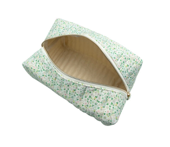 Sea Marsh Floral Cosmetic Bag