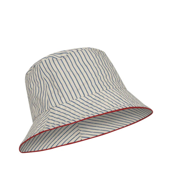 Blue Stripe Ace Bucket Hat