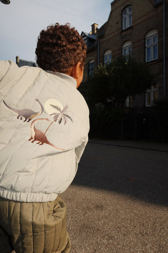 Juno Bomber Jacket in Laurel Oak Dinosaur