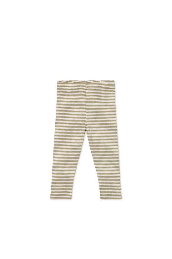 Narrow Stripe Legging