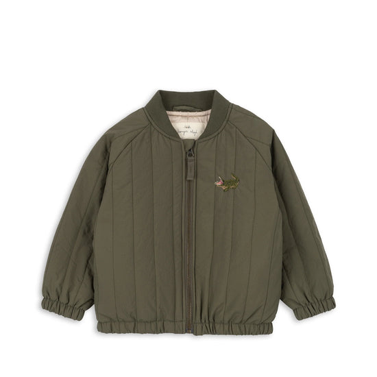 Juno Bomber Jacket in Kalamata Alligator