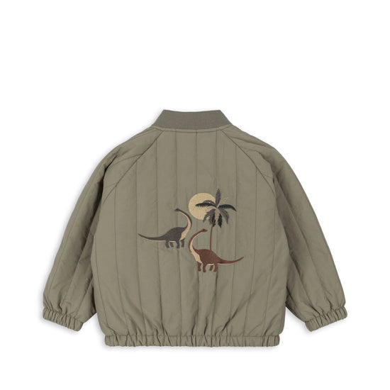 Juno Bomber Jacket in Laurel Oak Dinosaur