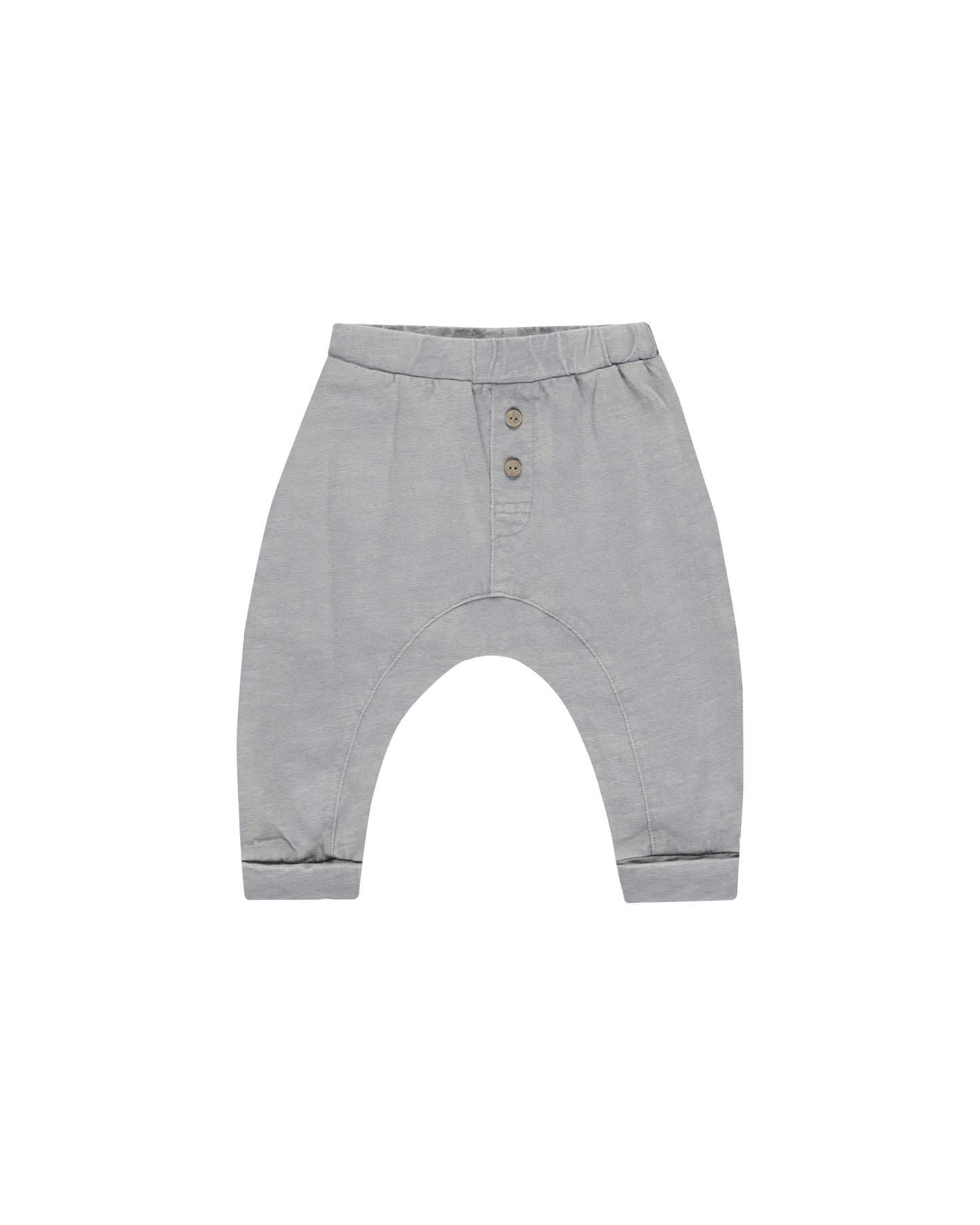 Baby Cru Pant in Dusty Blue