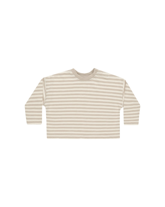 Camden Long Sleeve in Pebble Stripe