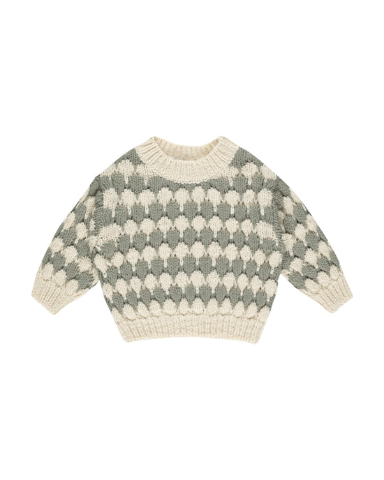 Laurel Stripe Bubble Knit Sweater