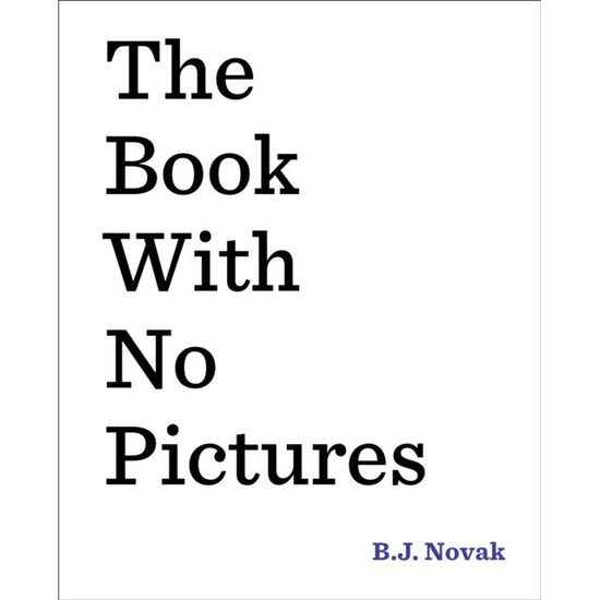 Book With No Pictures Hardcover