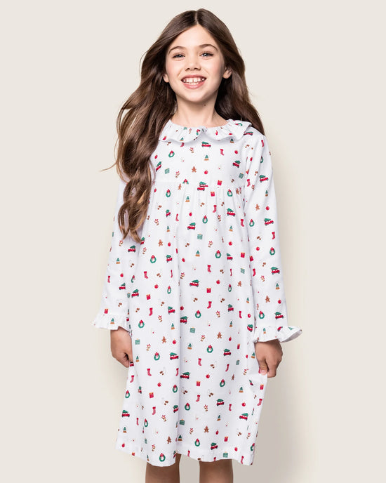 Winter Nostalgia Twill Scarlett Nightgown