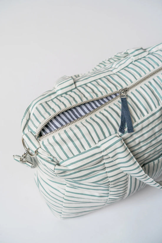 Deep Sea Stripes Away Diaper Bag