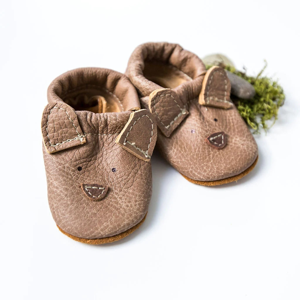 Bear Leather Moccasins