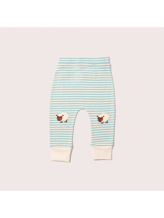 Counting Sheep Knee-Patch tStriped Joggers