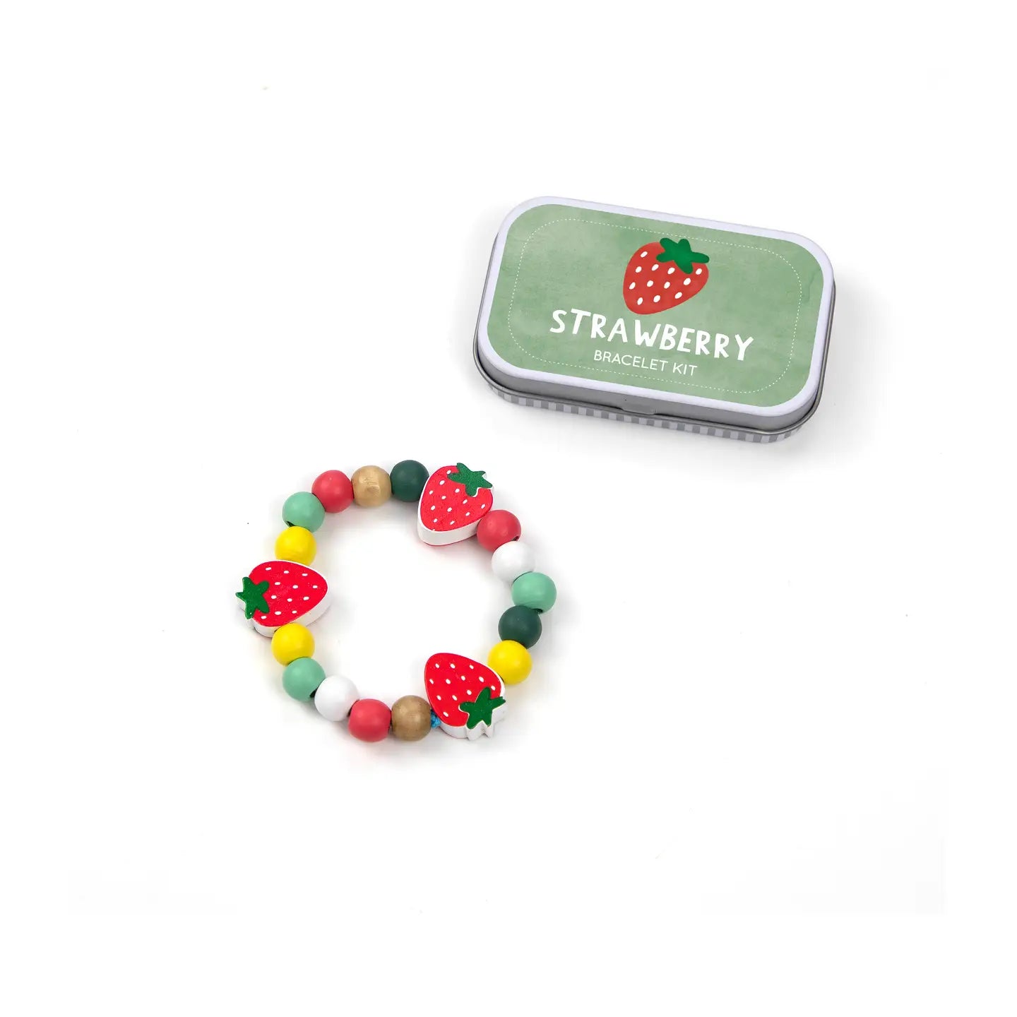 Make Your Own Strawberry Bracelet Gift Set