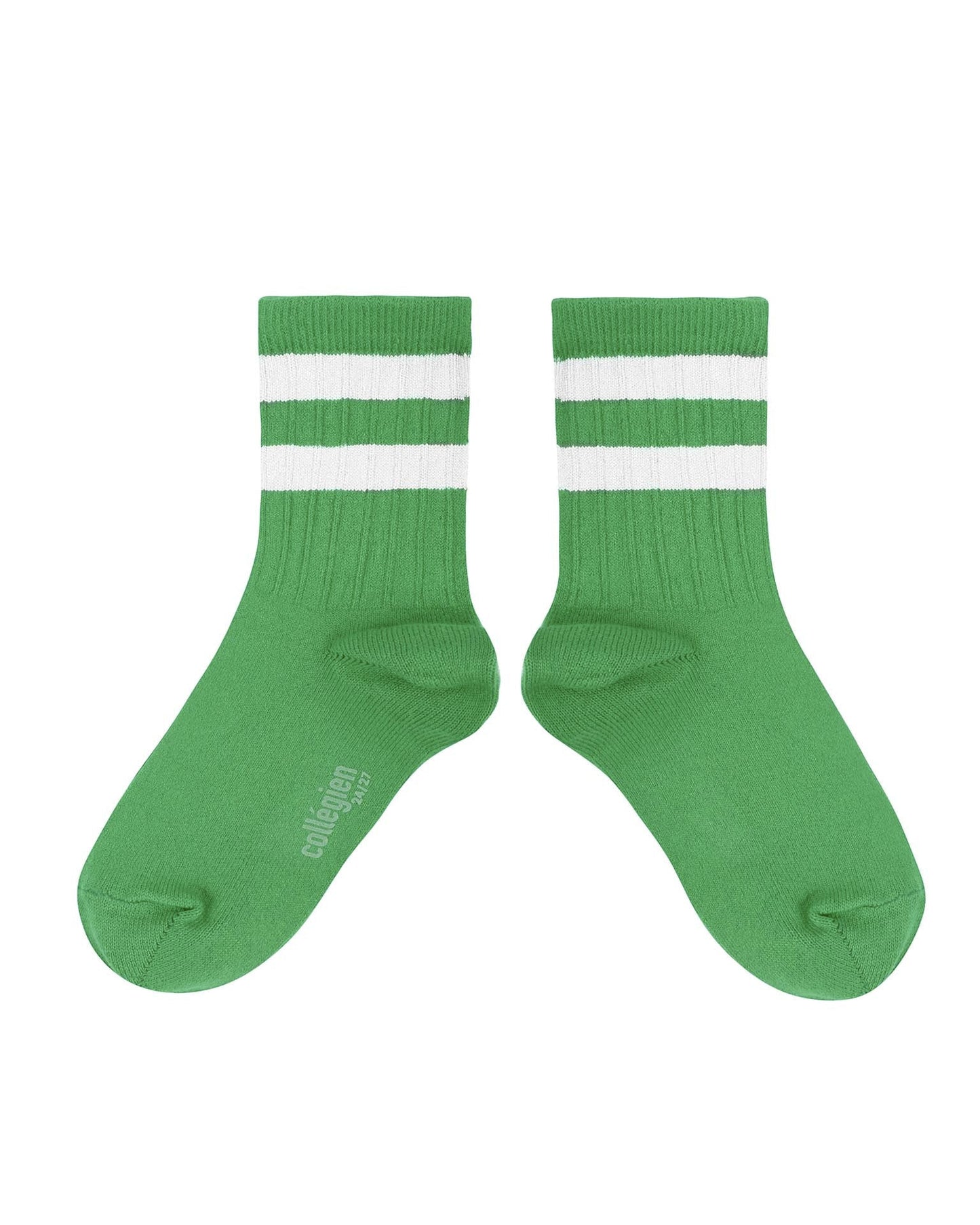 Nico Vert Jackpot Ribbed Varsity Crew Socks