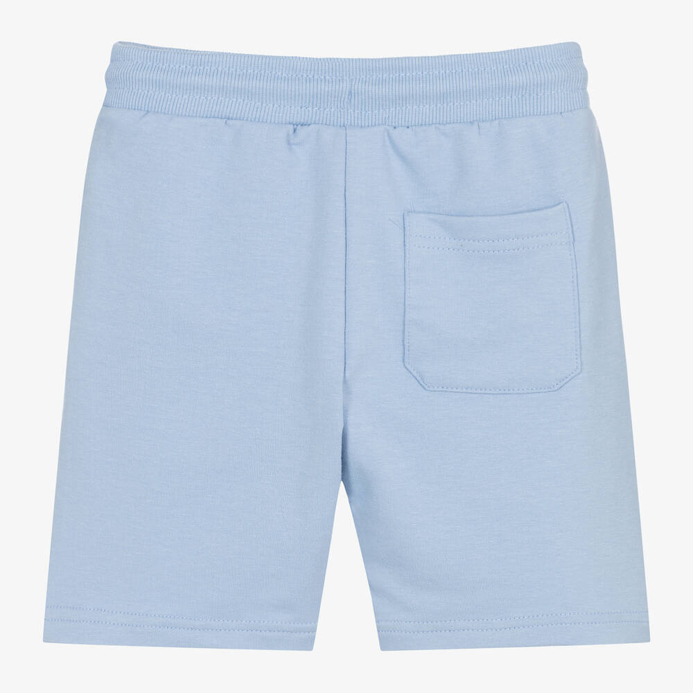 Powder Blue Fleece Shorts