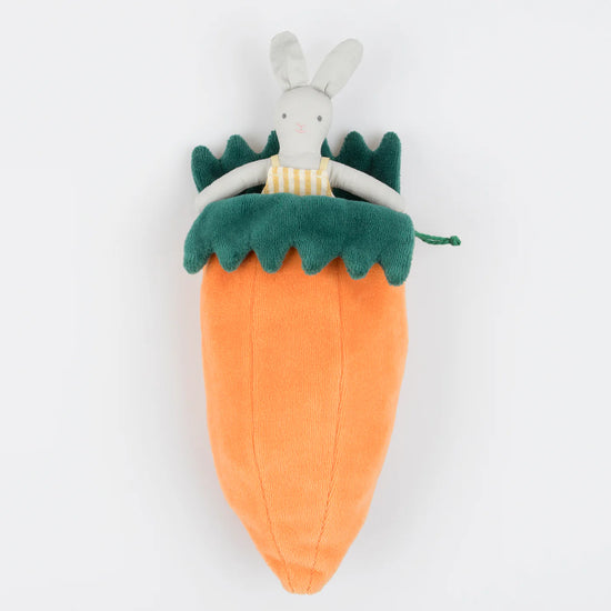 Carrot Bunny Mini Doll