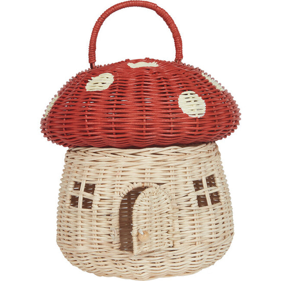 Rattan Mushroom Basket