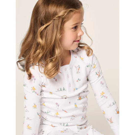 Kids Easter Frolic Pima Snug Fit Pajama Set