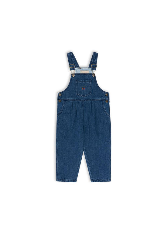 Denim Cherry Magot Overalls