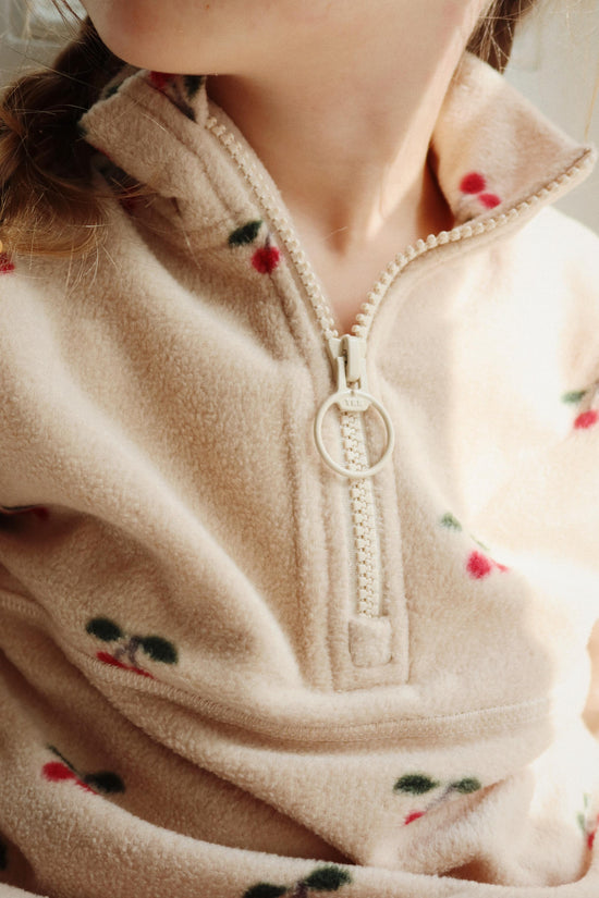 Cherry Fleece Sweatshirt