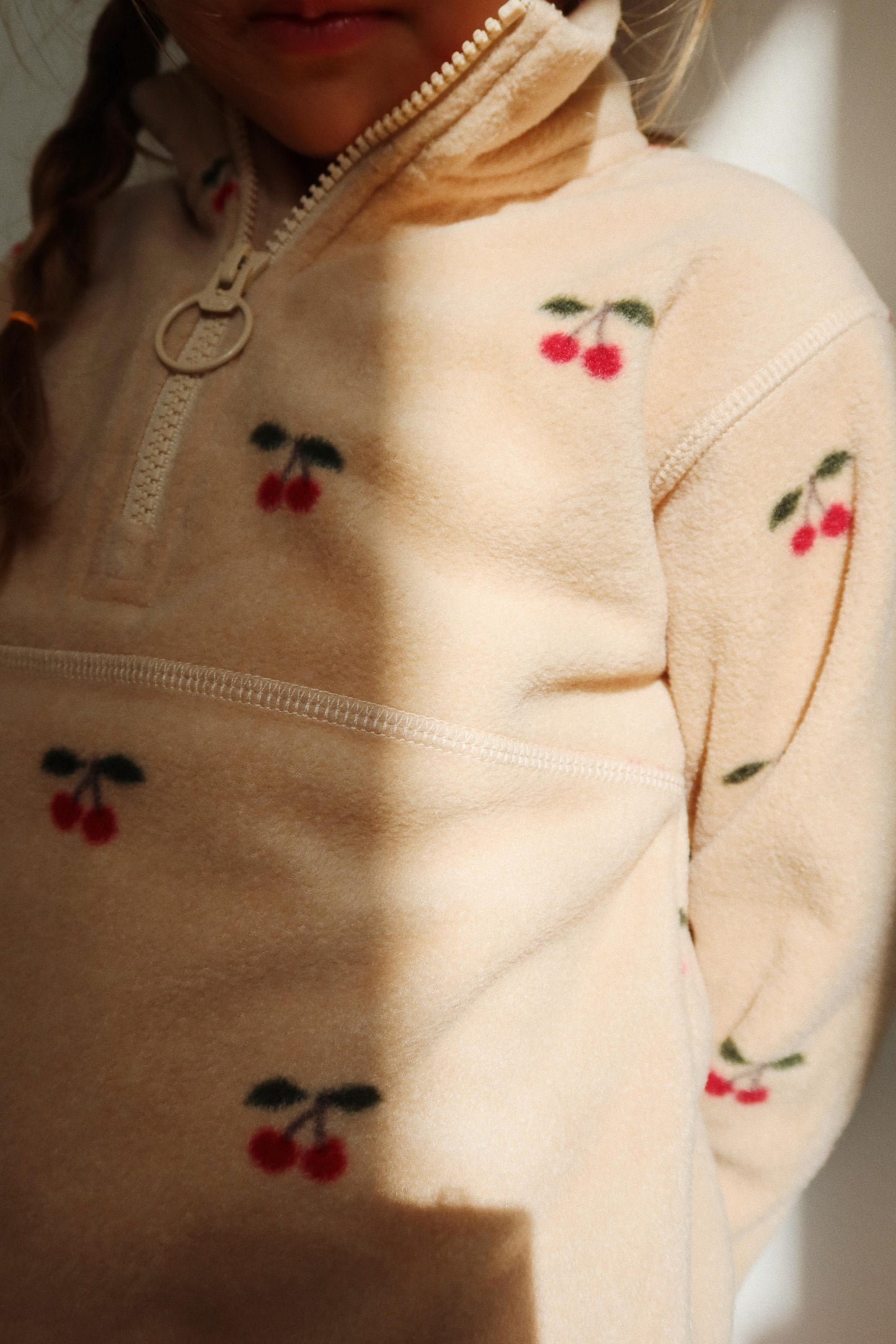 Cherry Fleece Sweatshirt