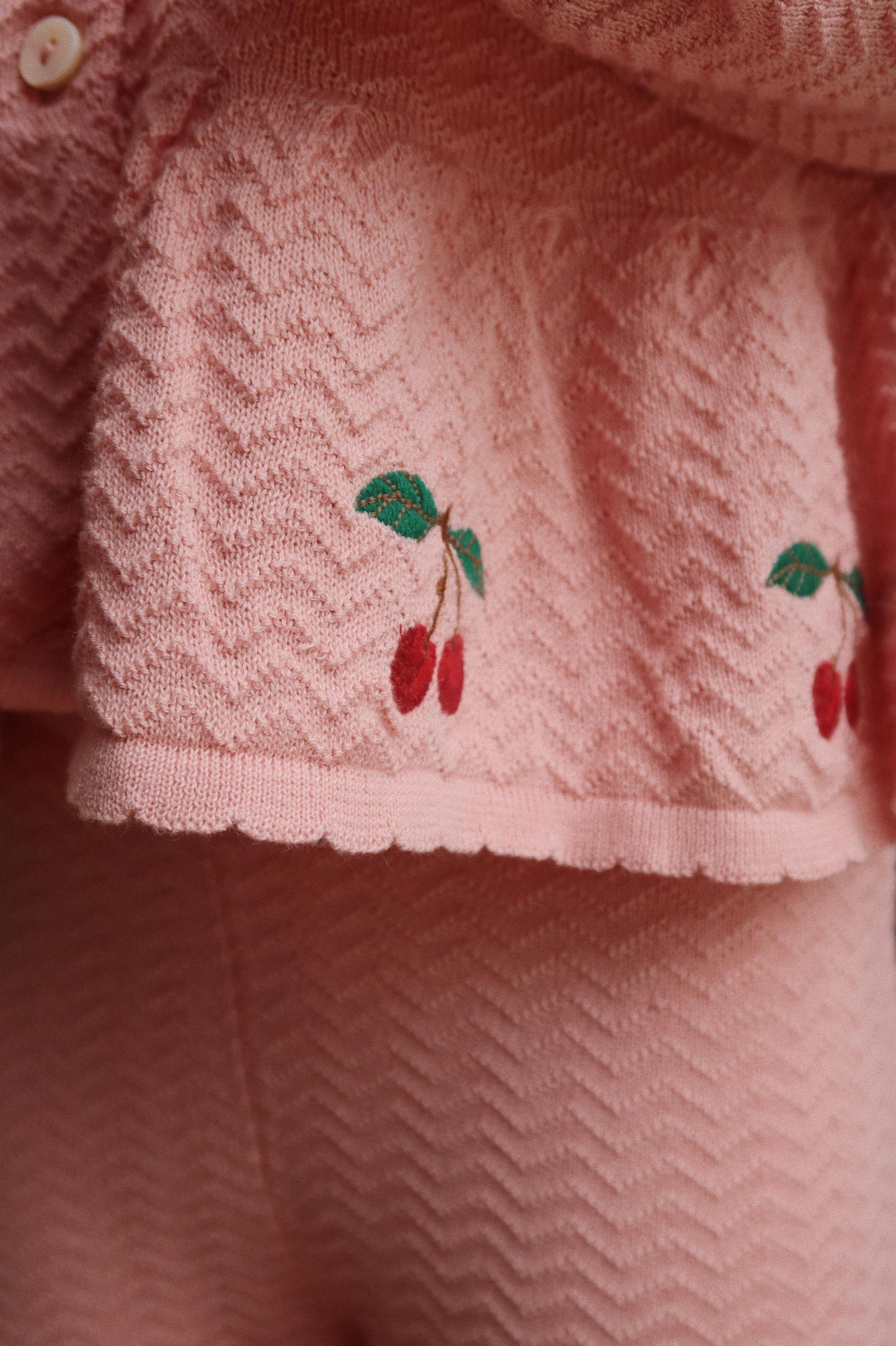 Mellow Rose Pink Cypres Cardigan