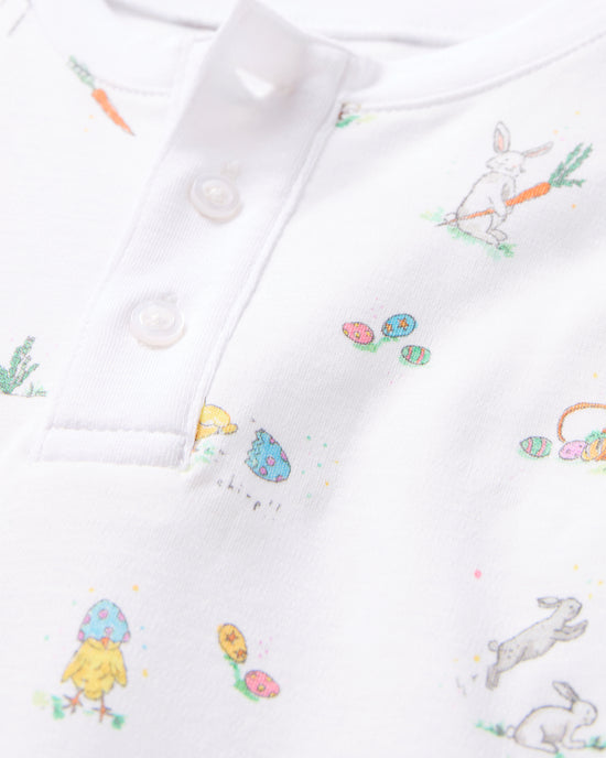 Baby Easter Frolic Pima Romper Sleeper