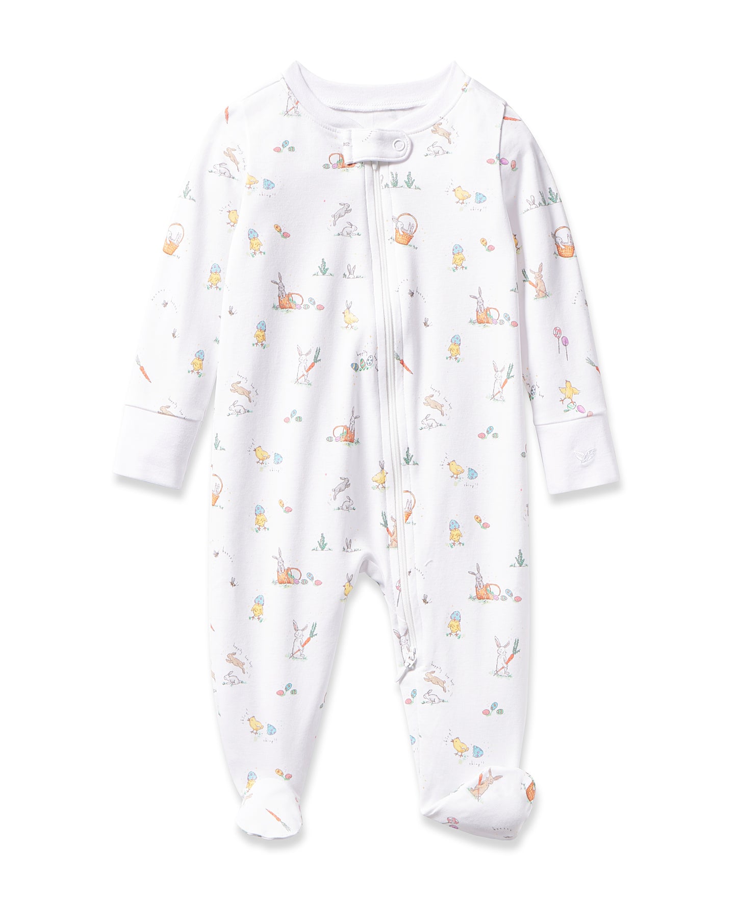 Baby Easter Frolic Pima Romper Sleeper