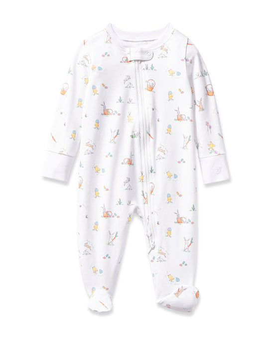 Baby Easter Frolic Pima Romper Sleeper