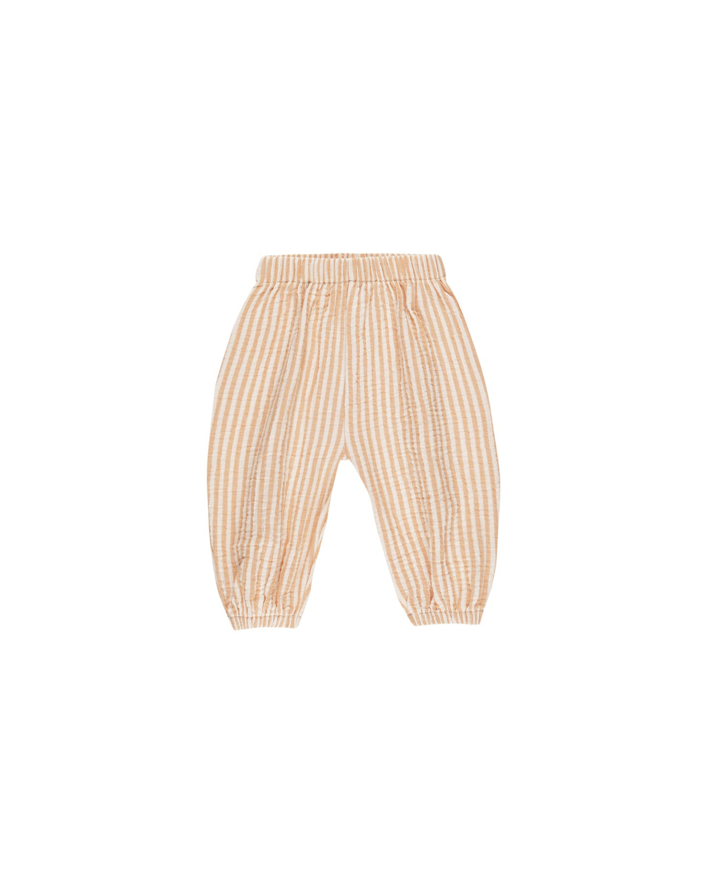 Grapefruit Striped Parachute Pant